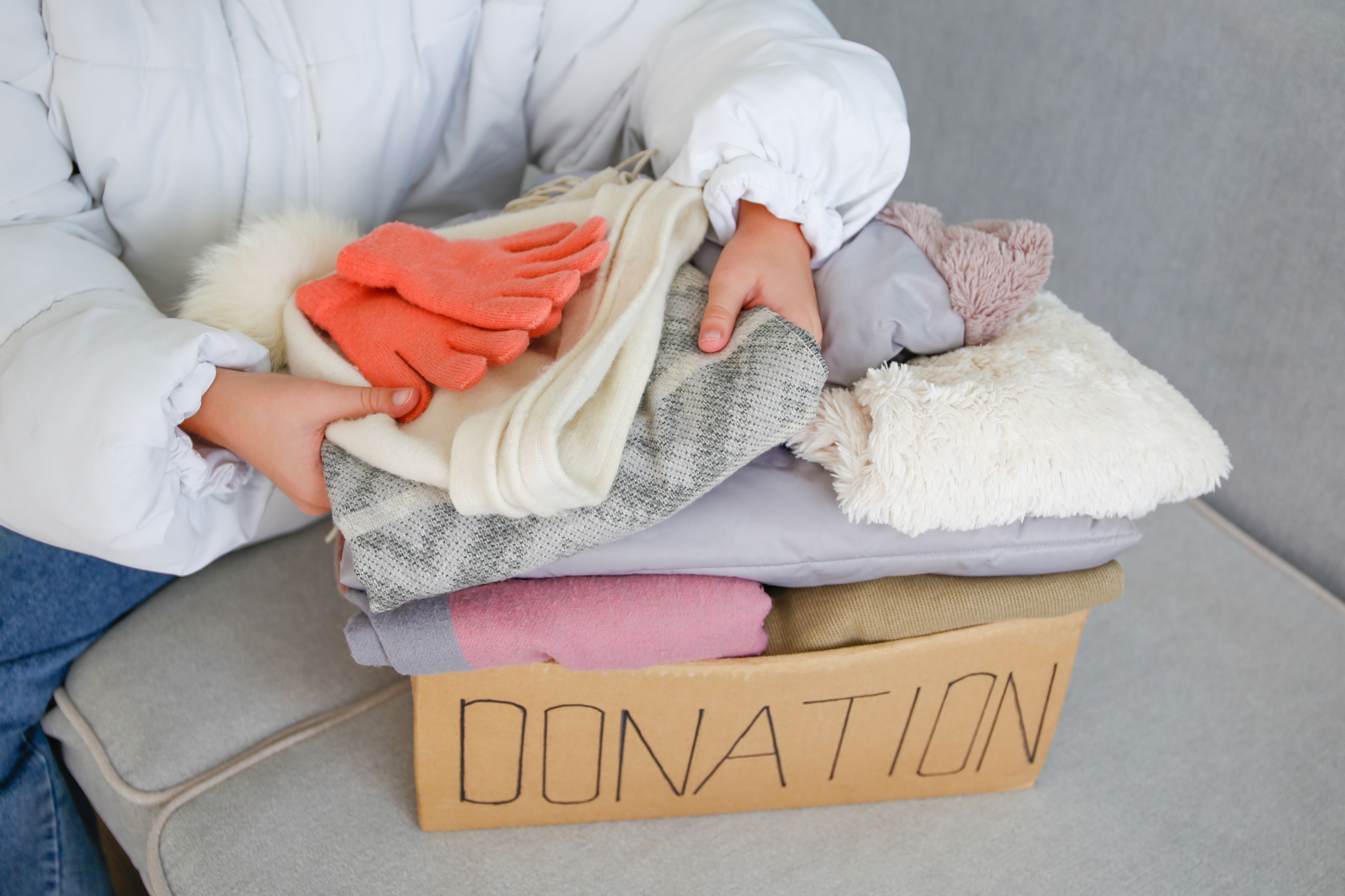 winter clothing donation
