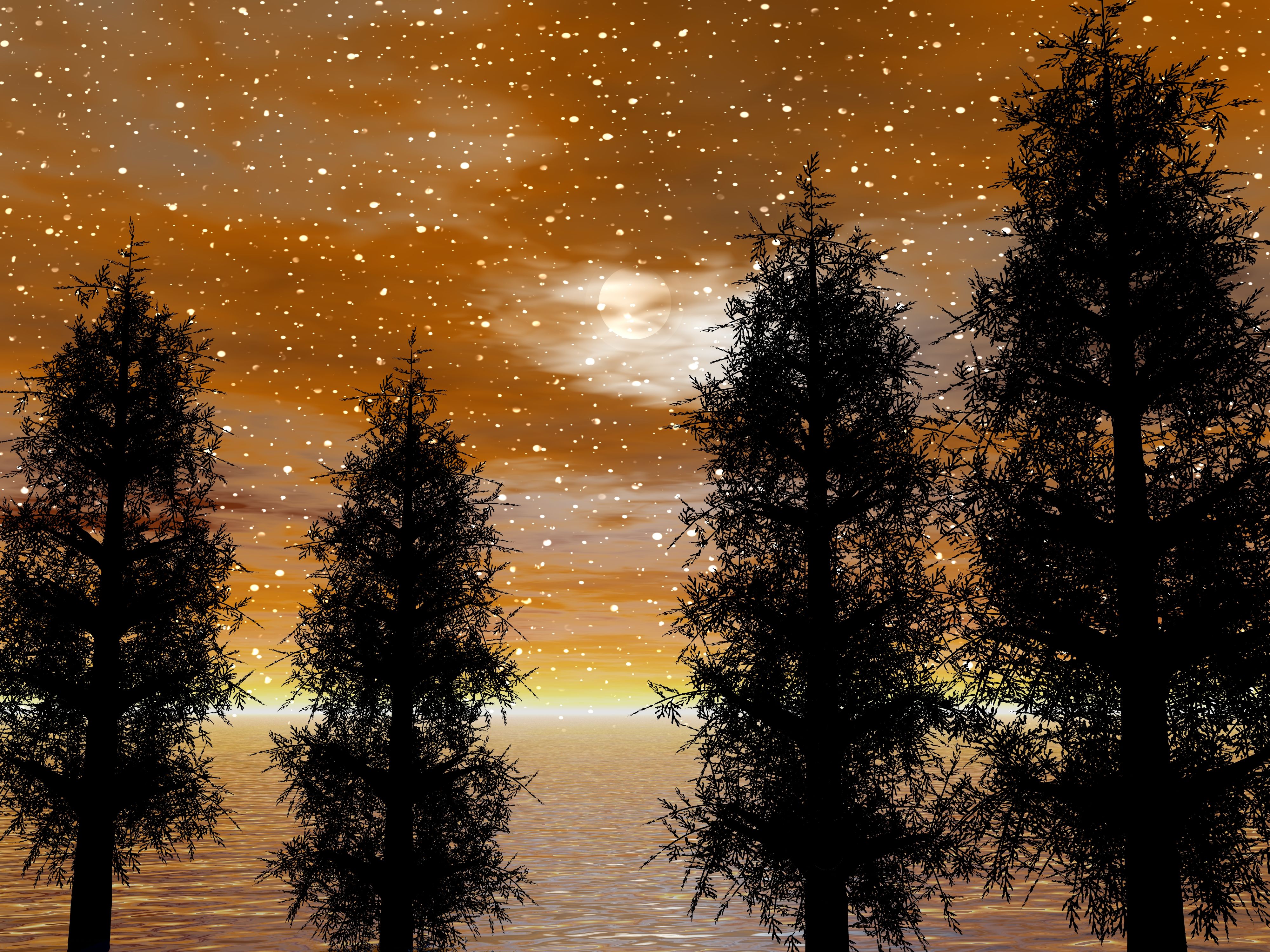 cold weather painting