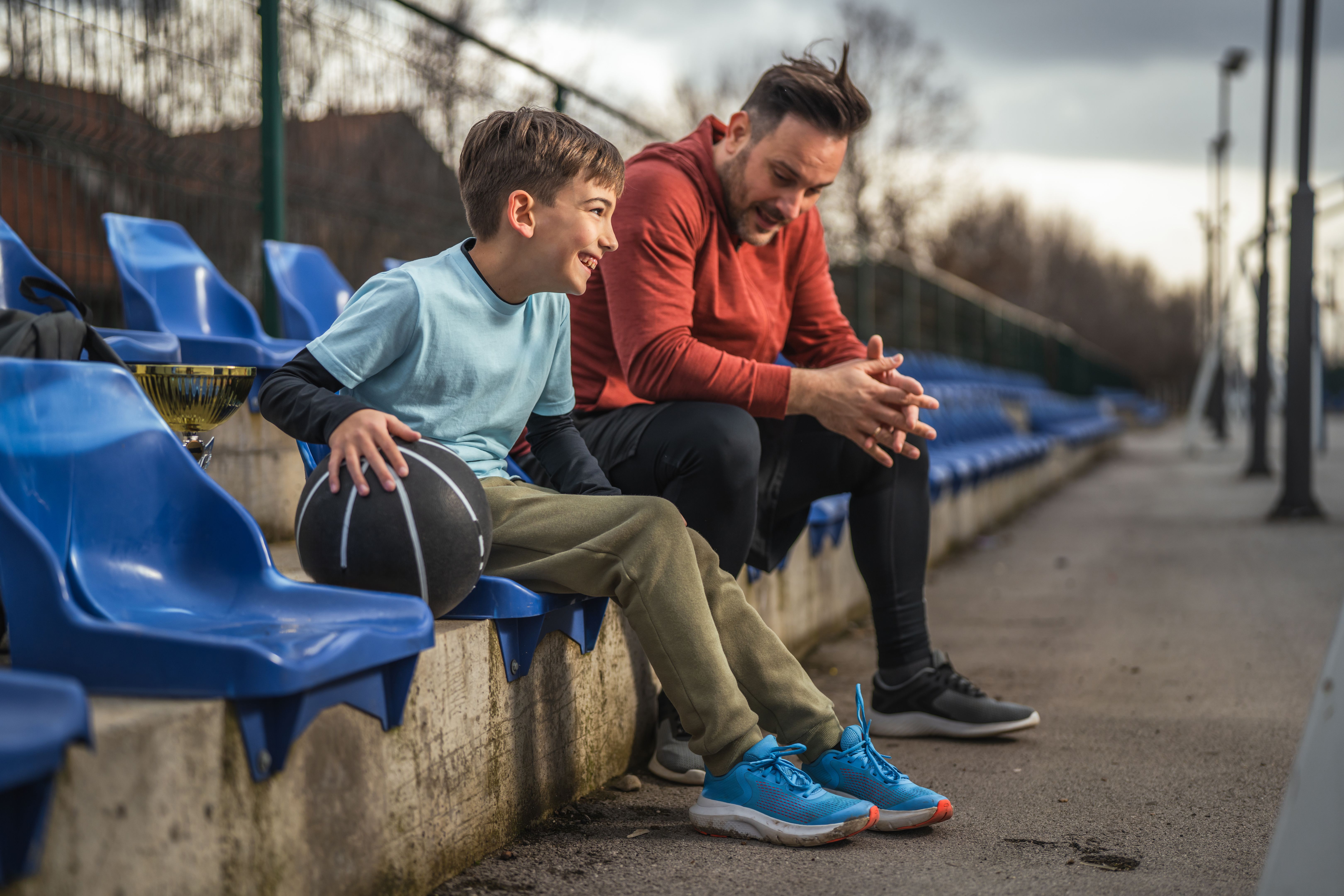 child resting sports