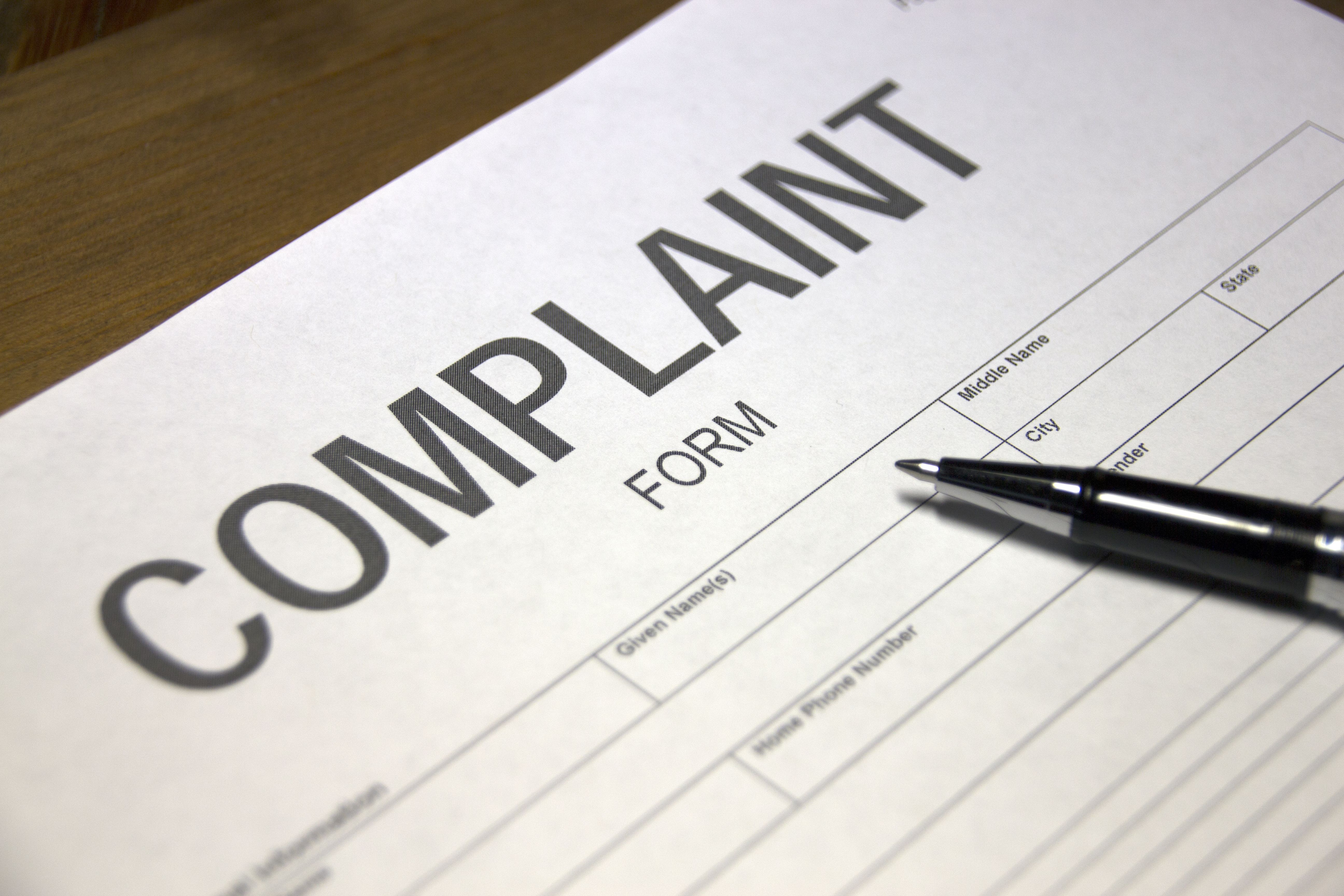 consumer complaint