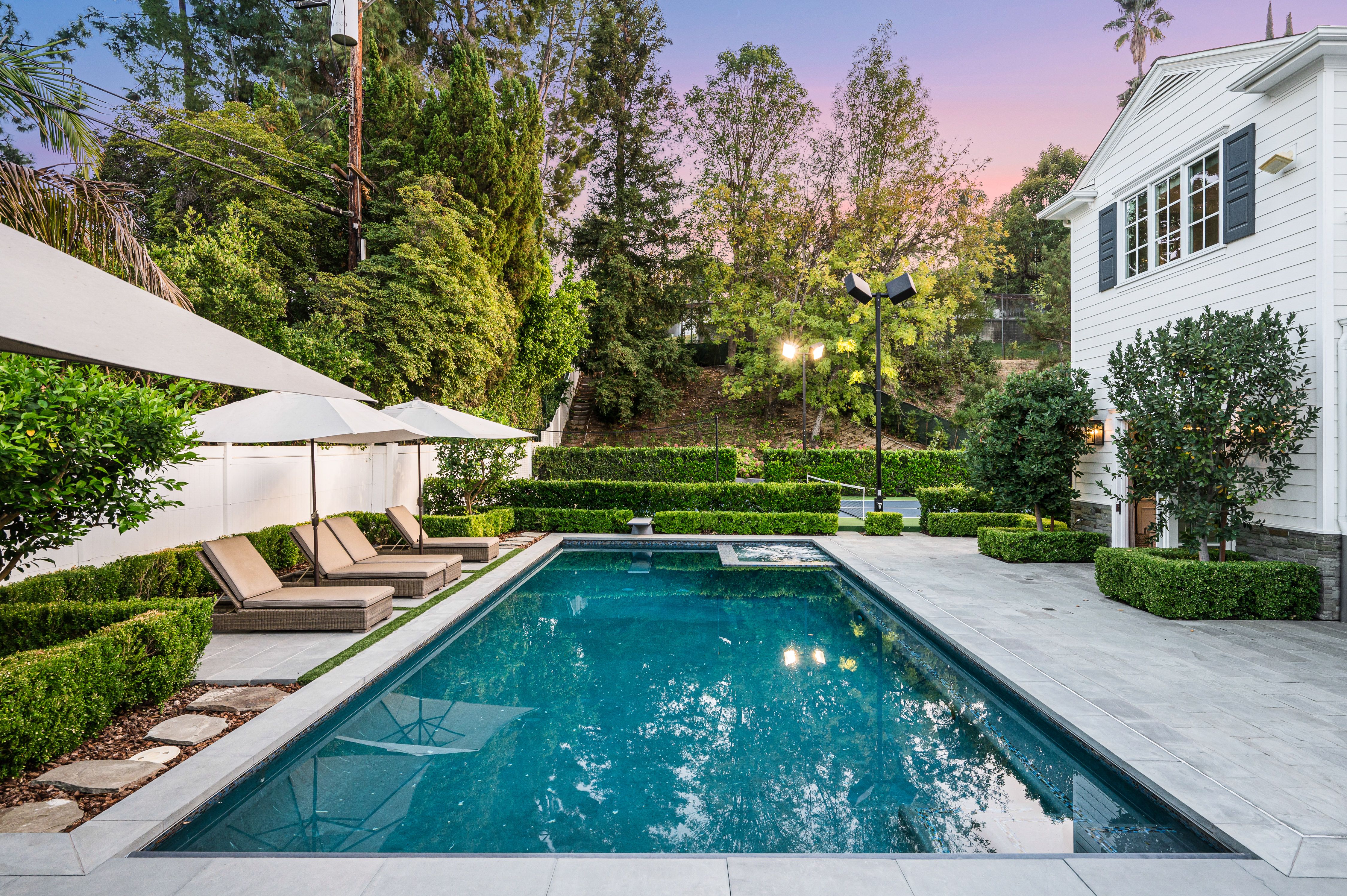 backyard pool