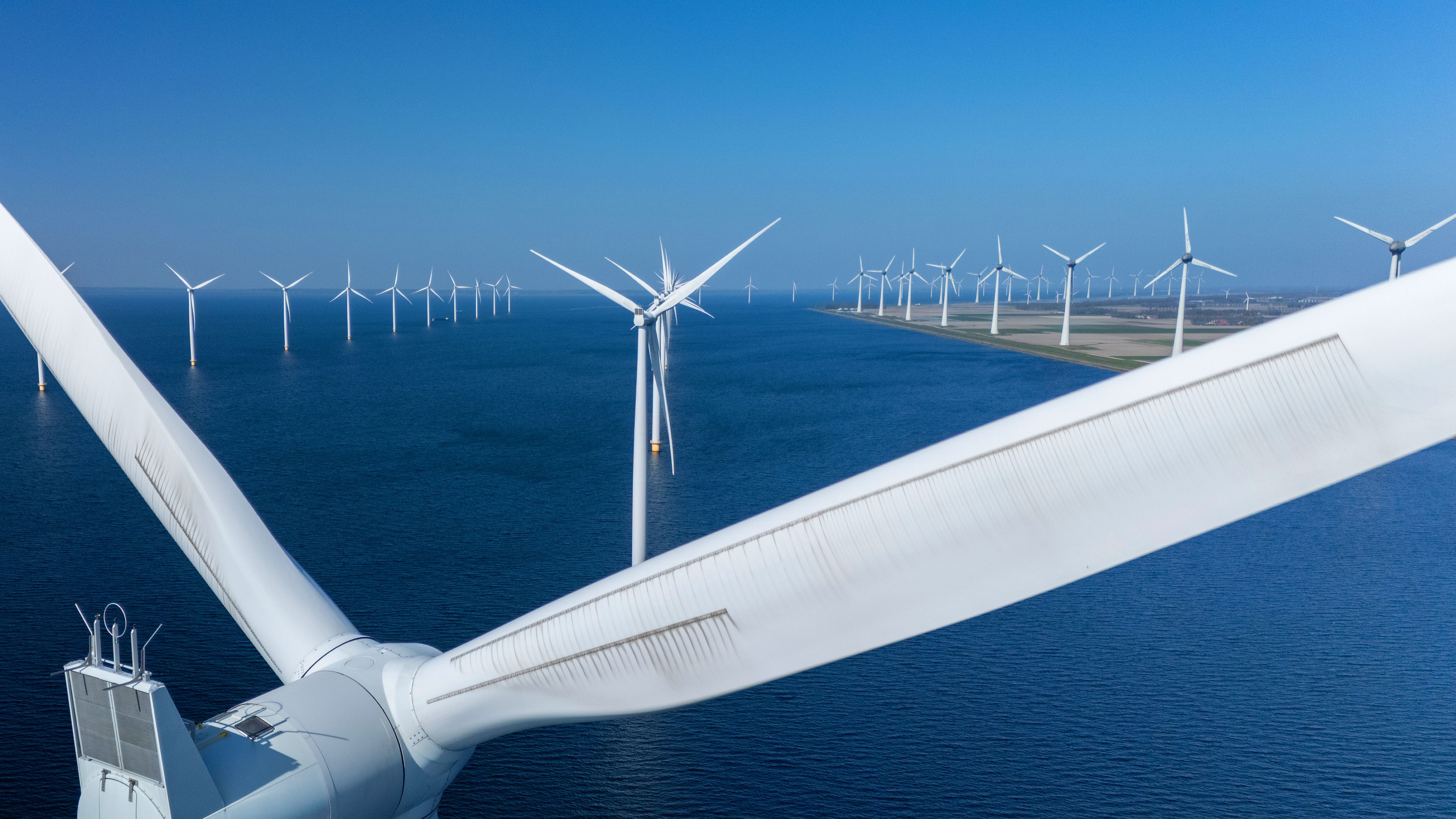 wind turbines ocean