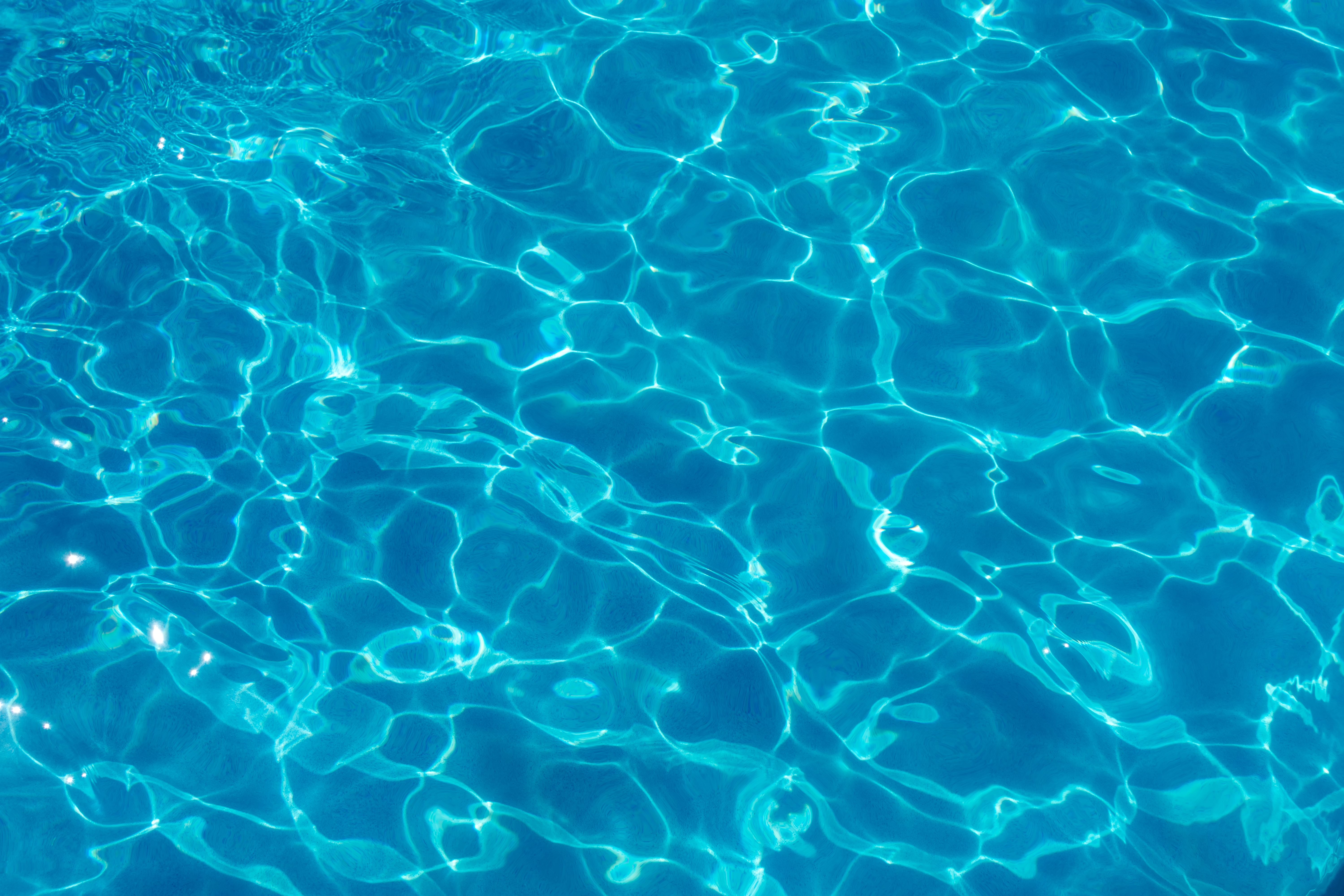 blue pool