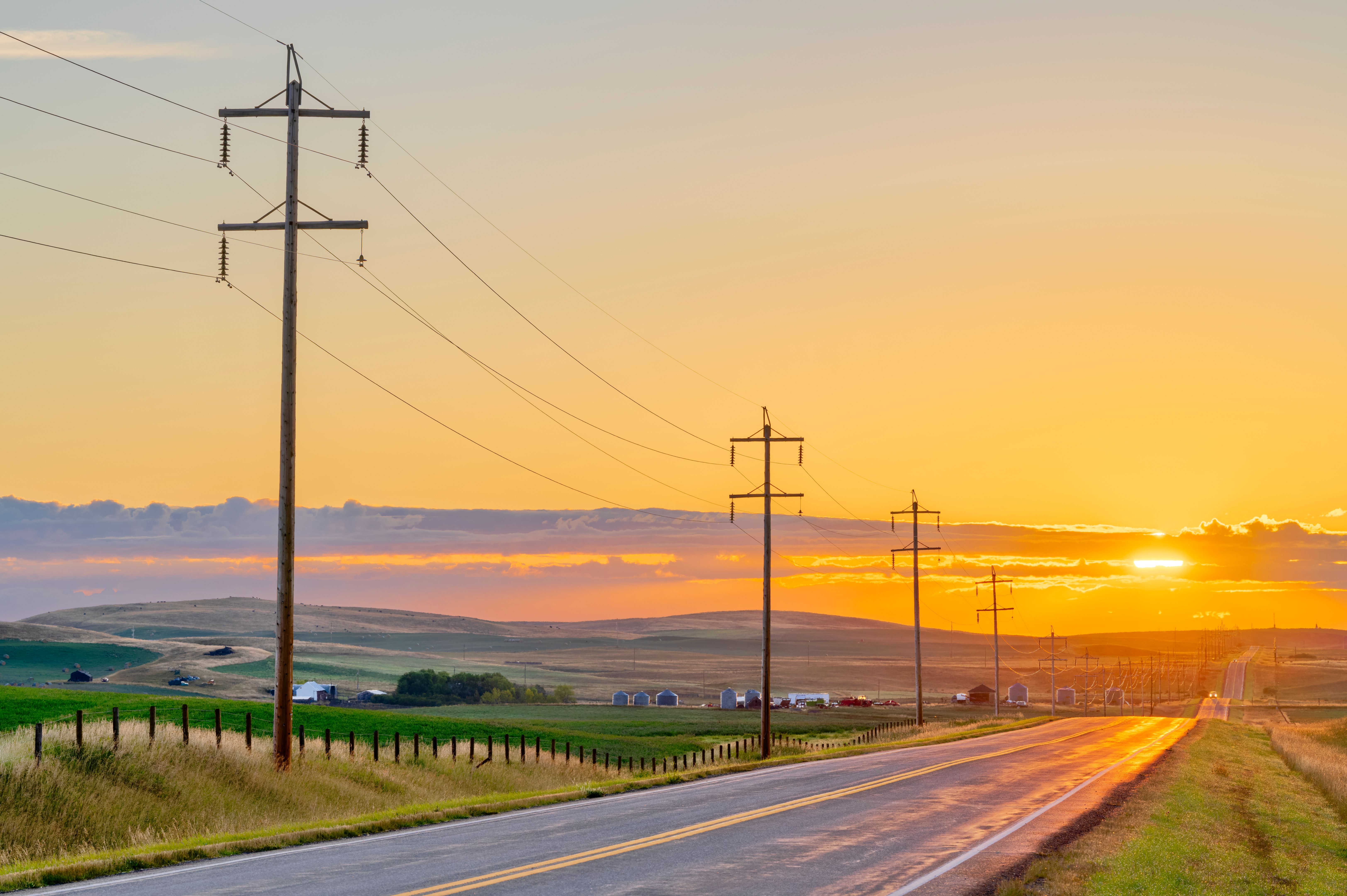 power lines