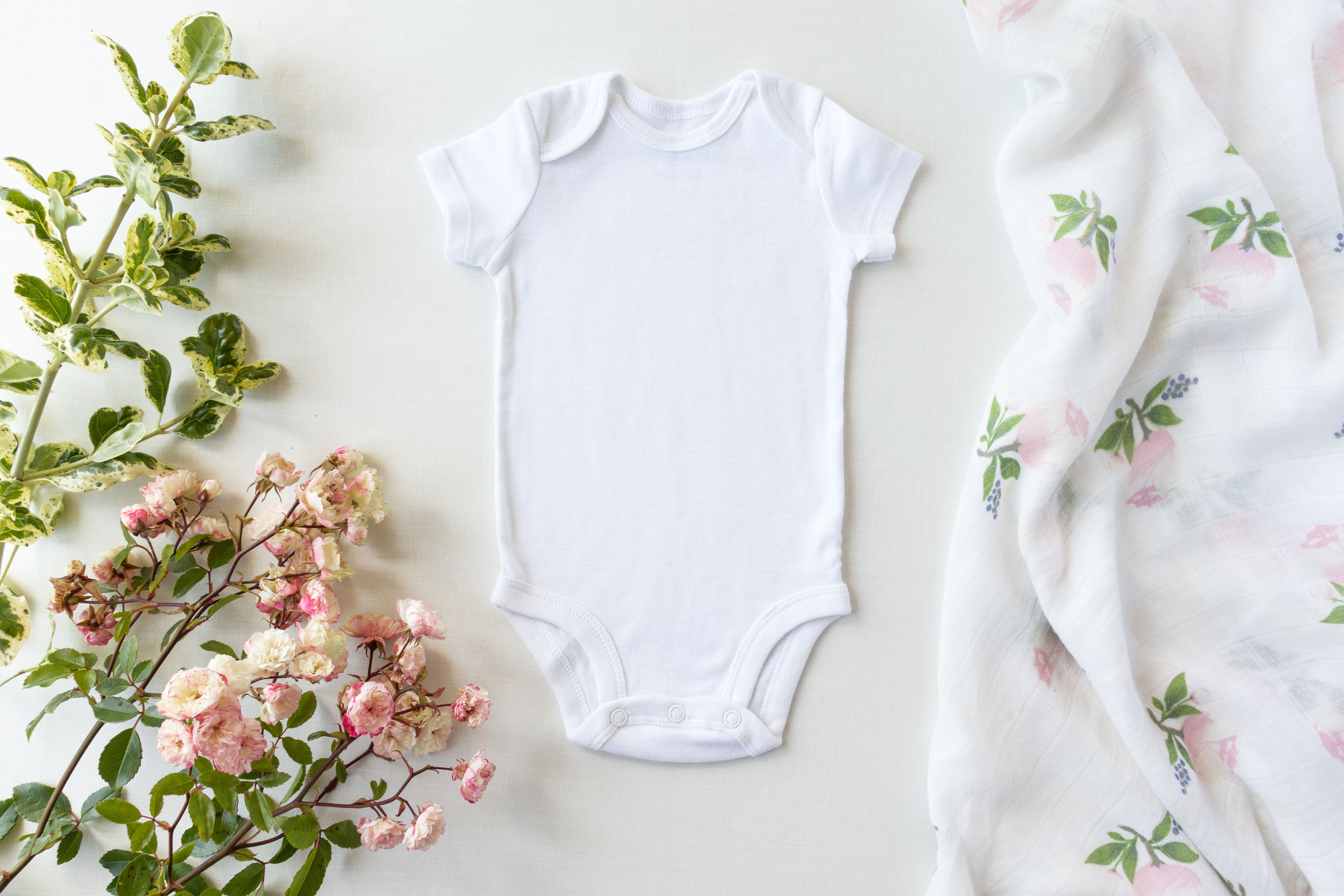 floral baby clothes