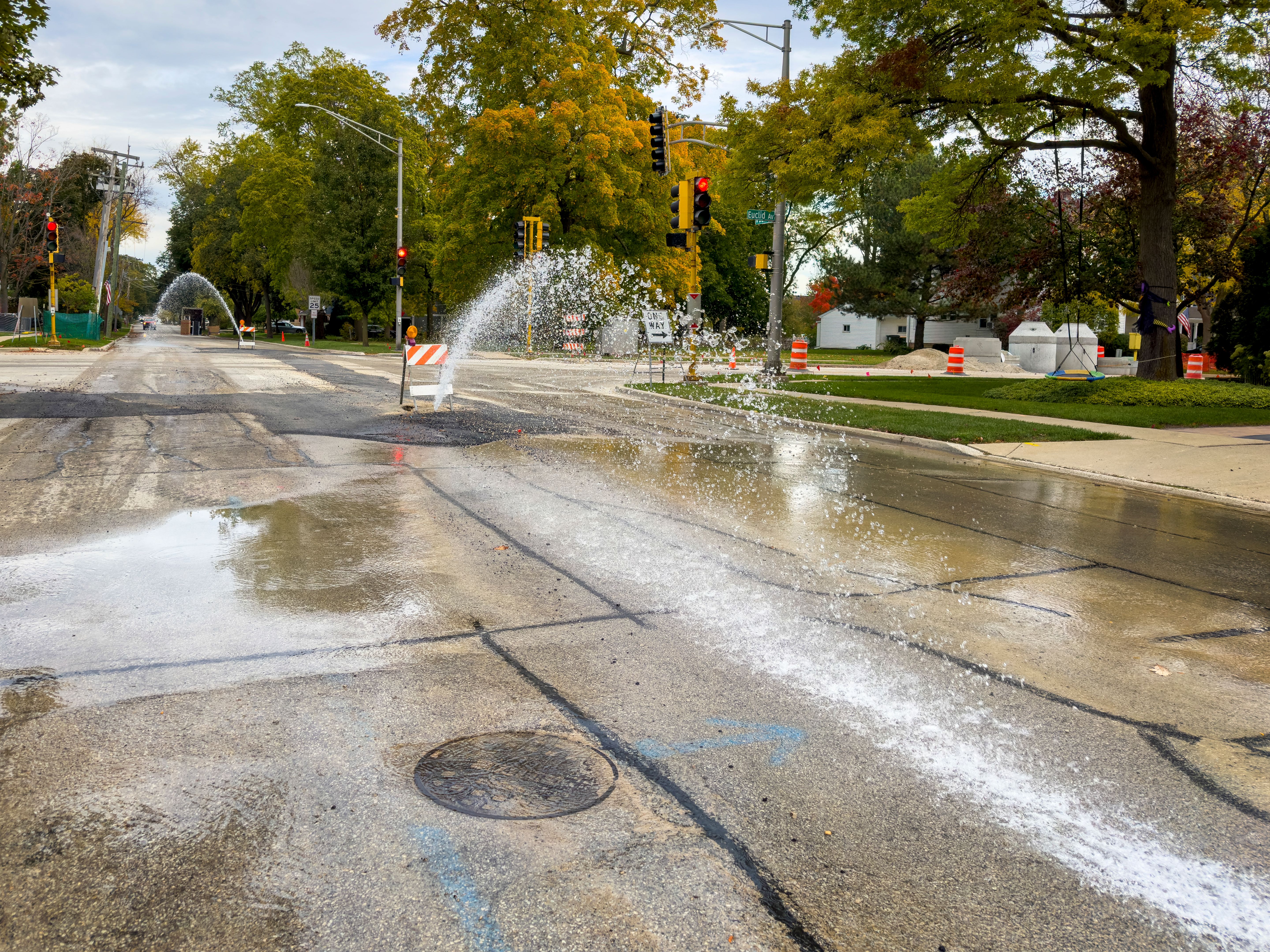 water feature lighting