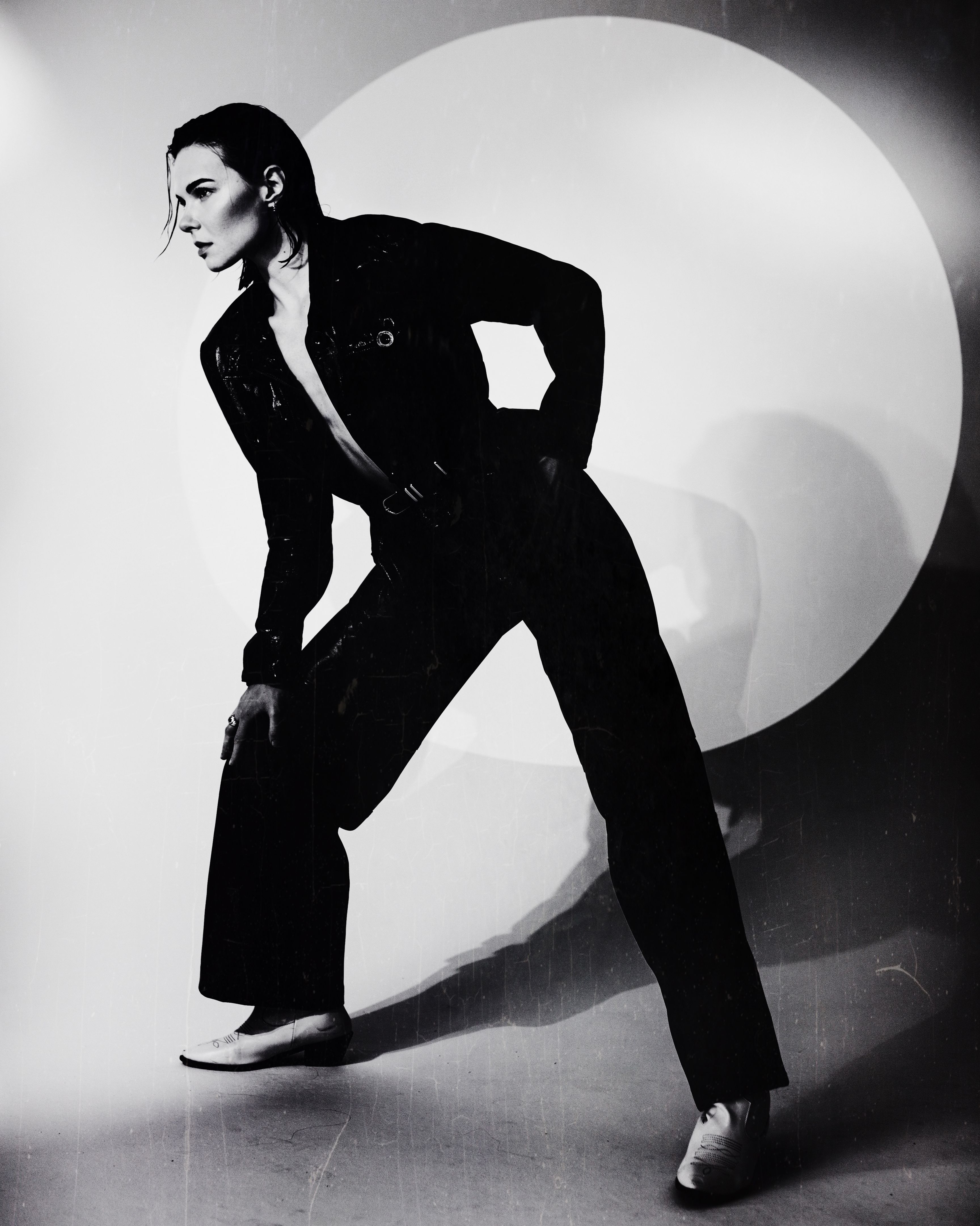 model posing photography