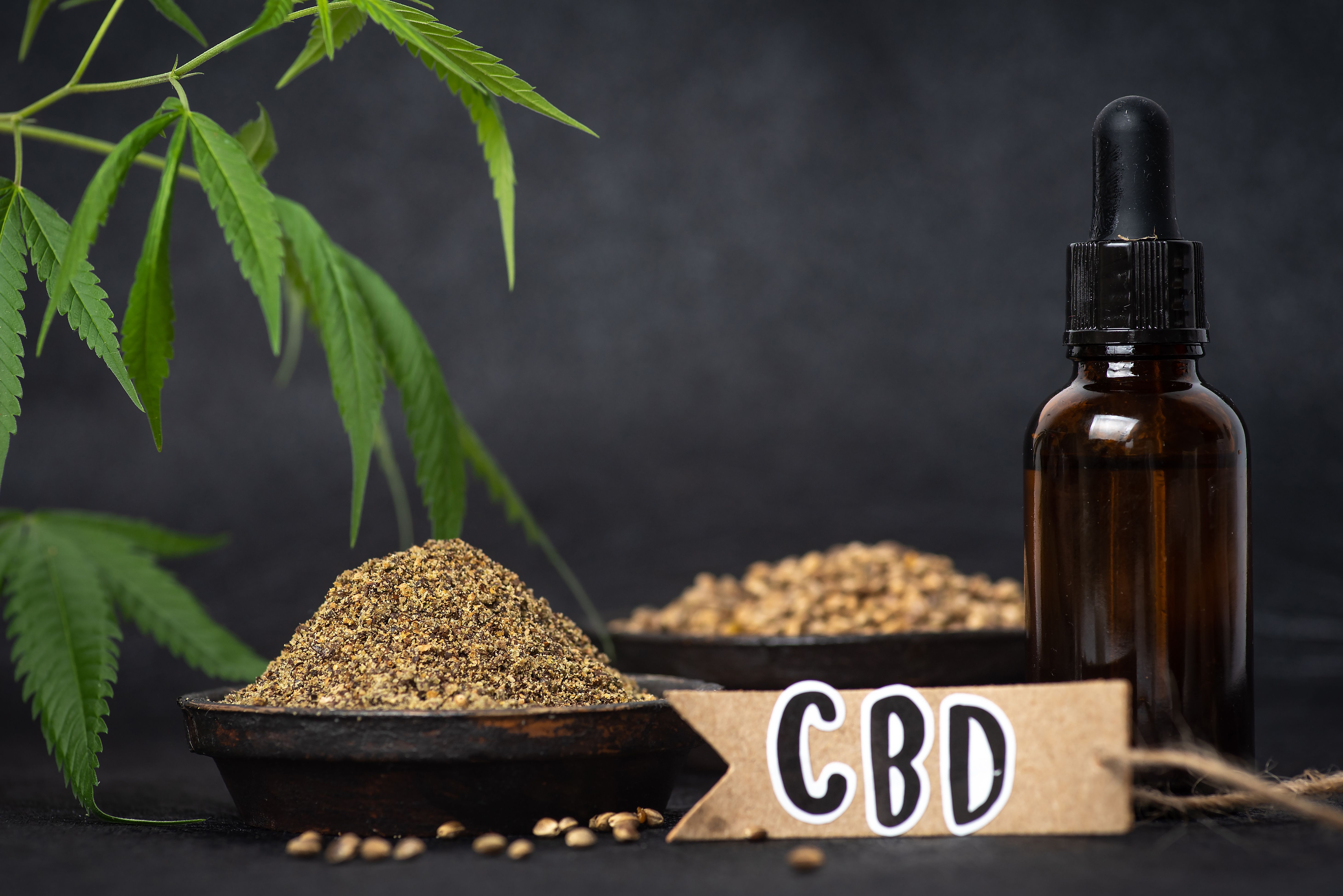 CBD oil application