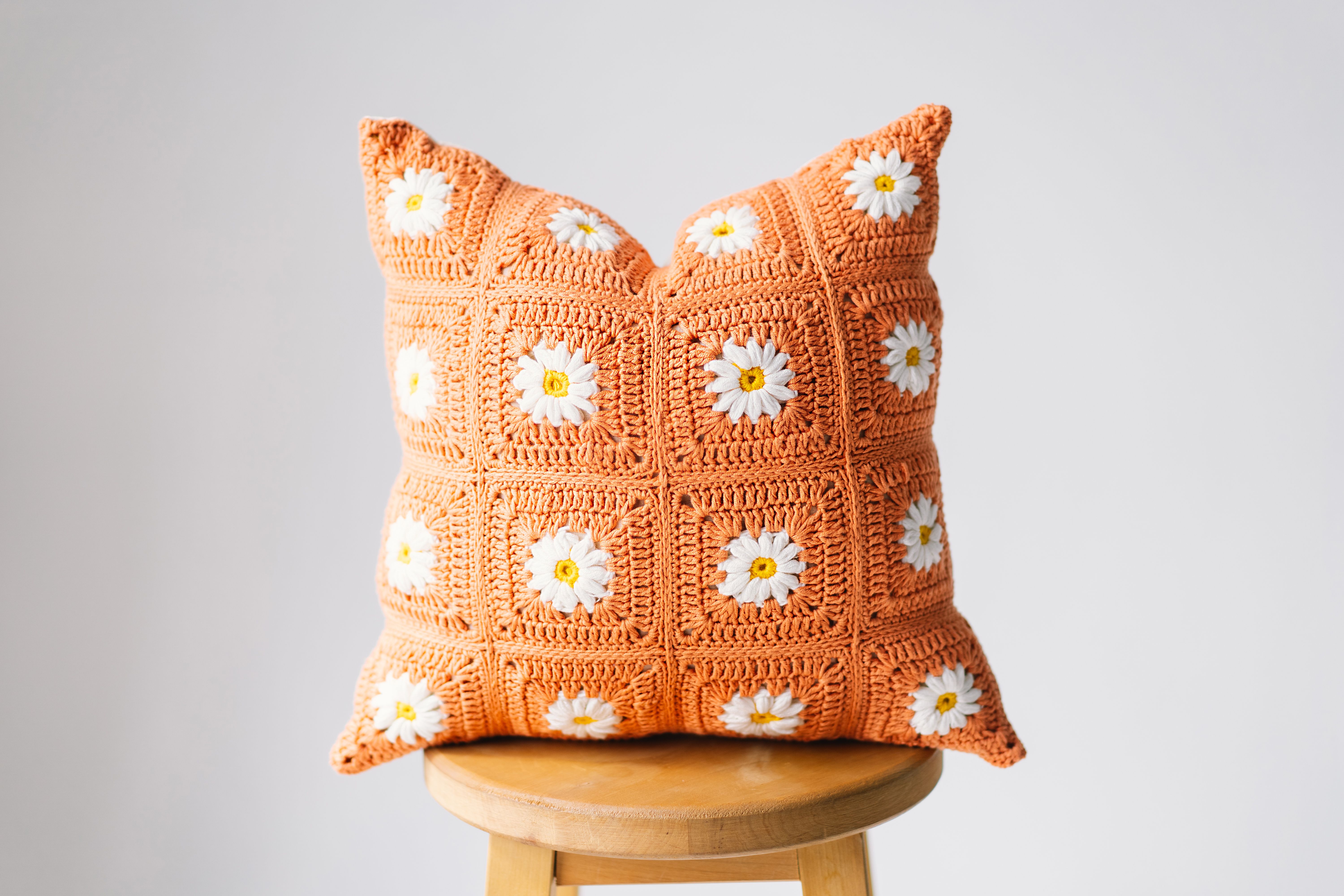 crochet pillows nursery
