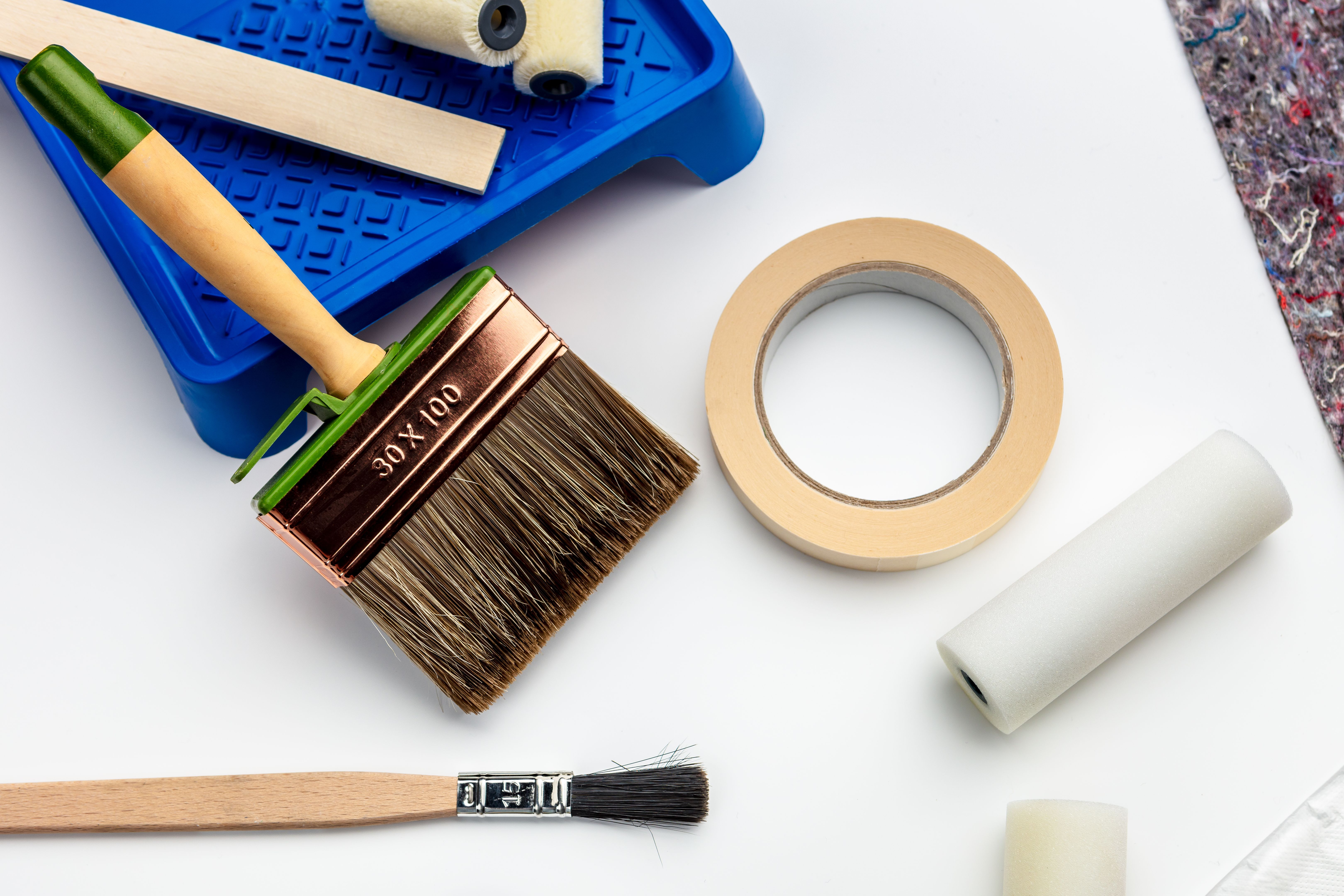 cleaning painting tools