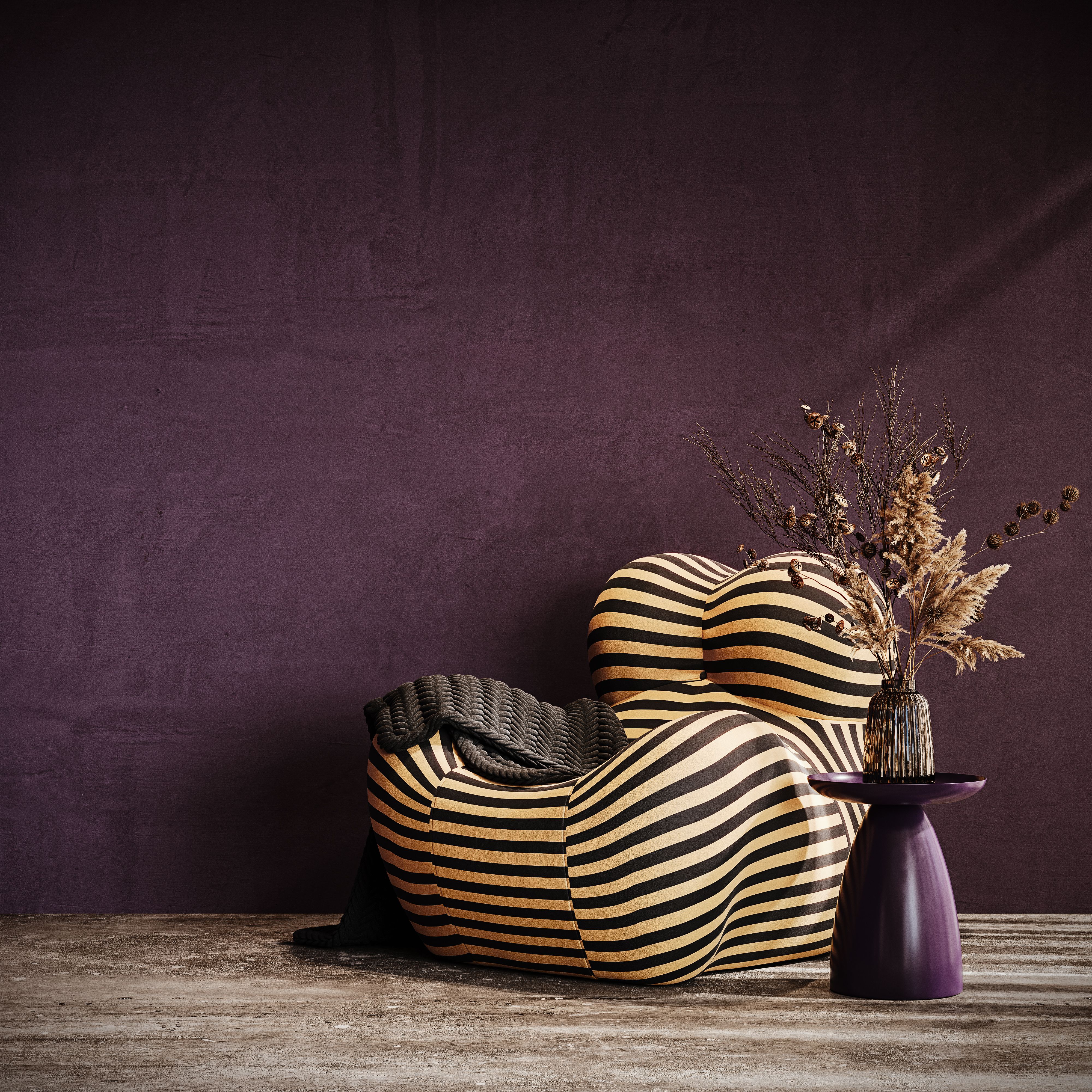 bold patterns interior