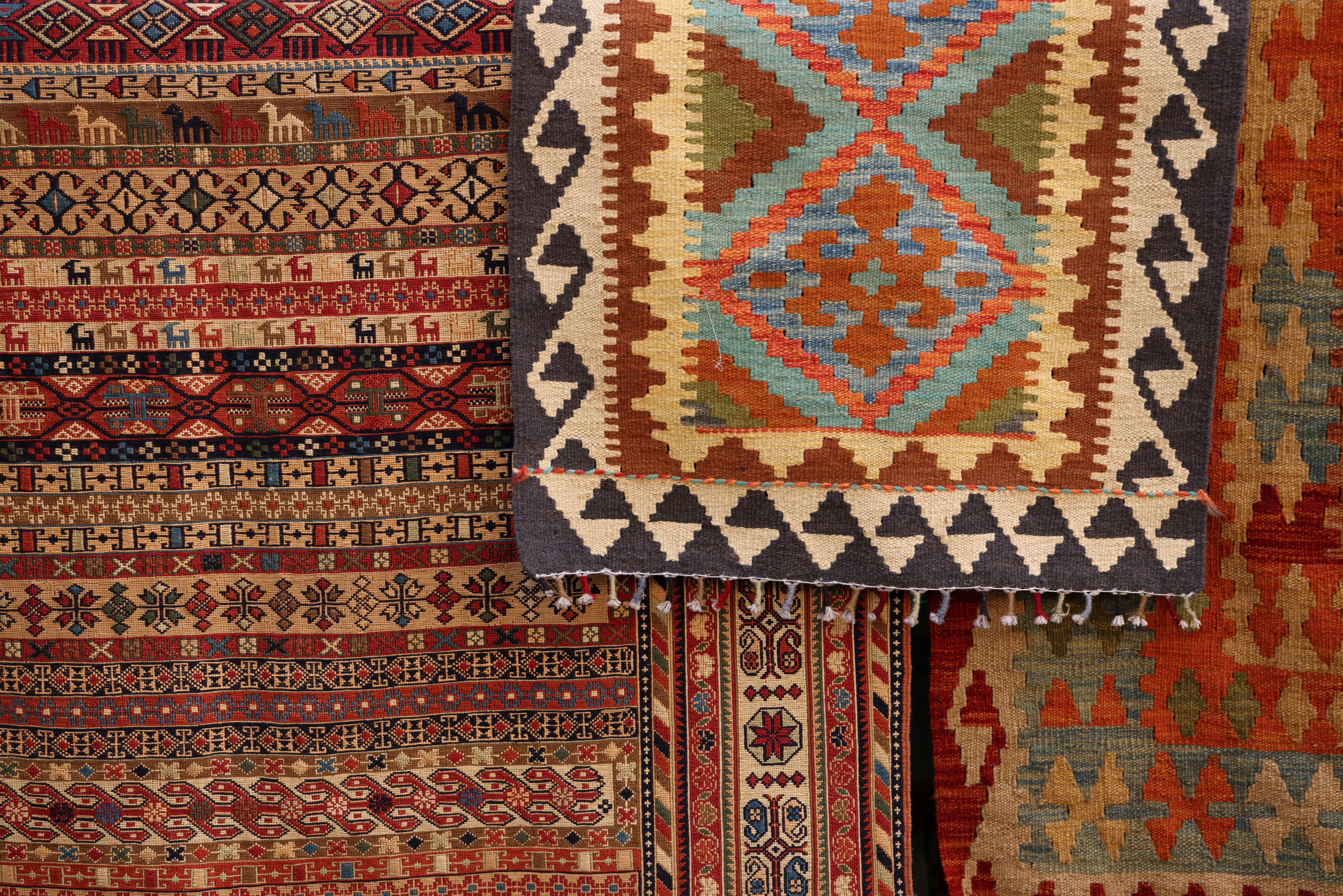 Turkish carpets at Grand Bazaar in Istanbul