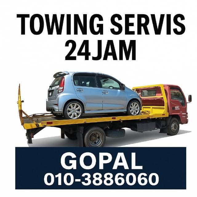 Towing Kereta 24/7 Jam Penang