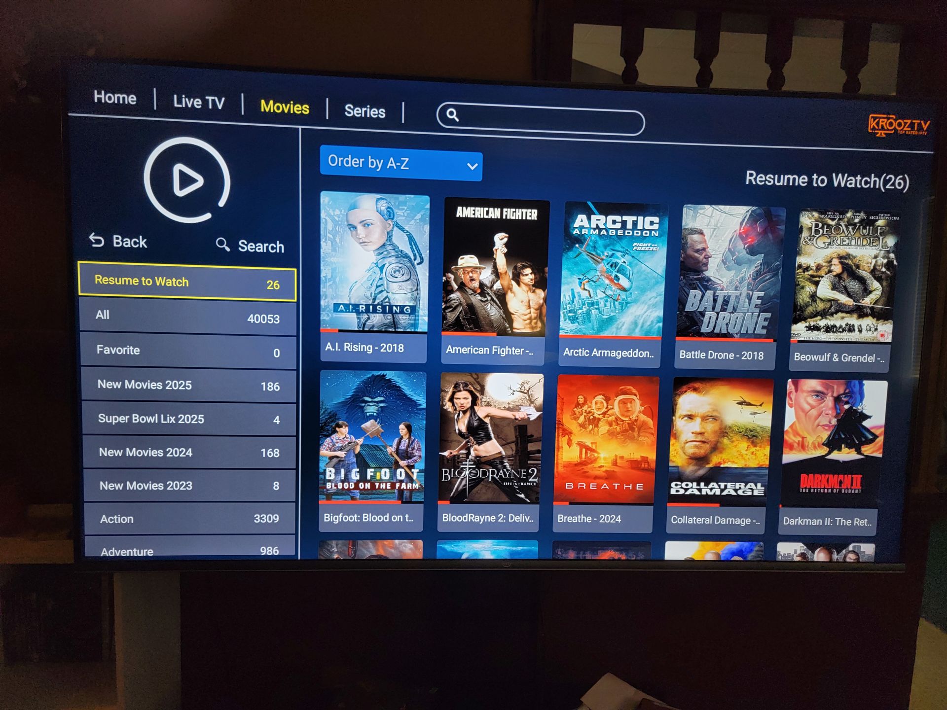 Customers Choice Streaming Service Priceing Page