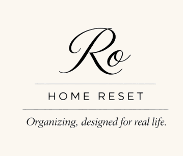  Ro, Home Reset tagline is: organizing designed for real life 