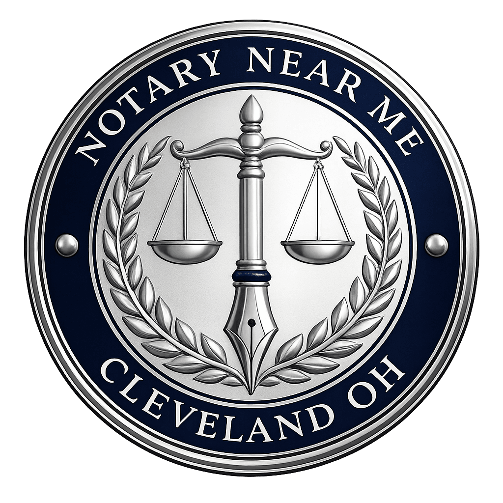 Notary Near Me - Cleveland Oh