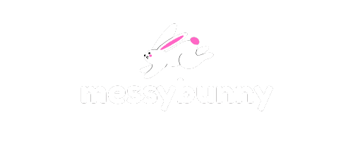 Messy Bunny Cleaning