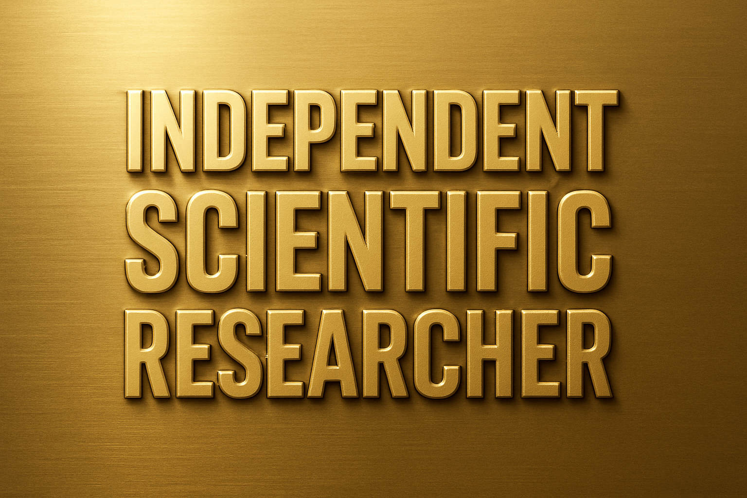 Bruce A. Cosgrove BSc, MSc (Solution Chemistry) - Independent Scientific Researcher