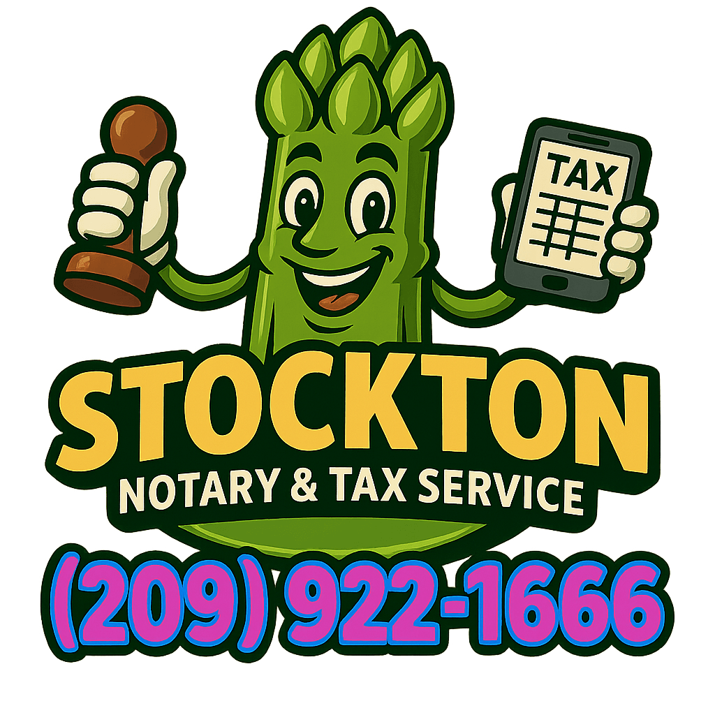 Stockton Notary - (209) 922-1666