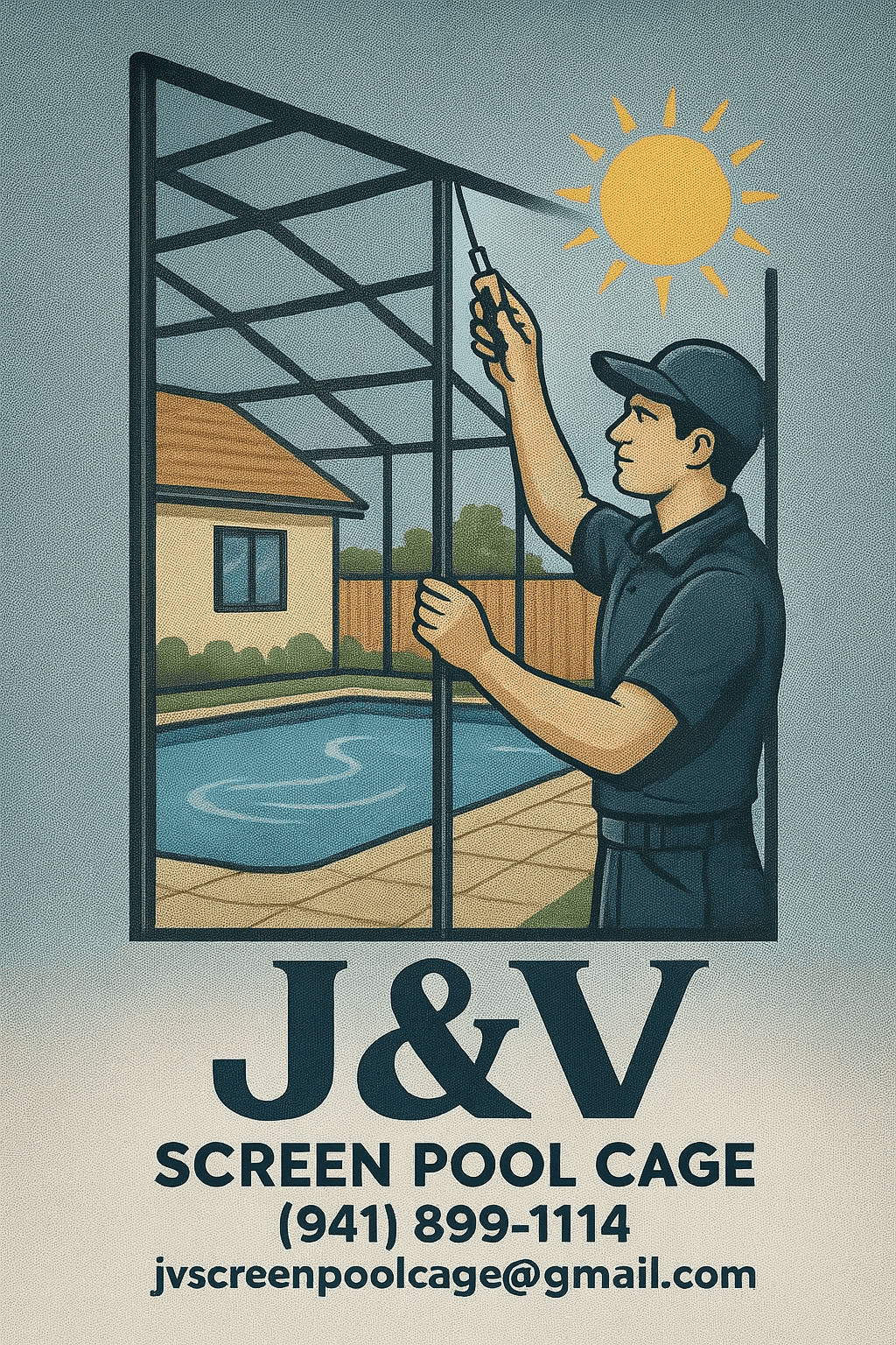 J&V SCREEN POOL CAGE LLC