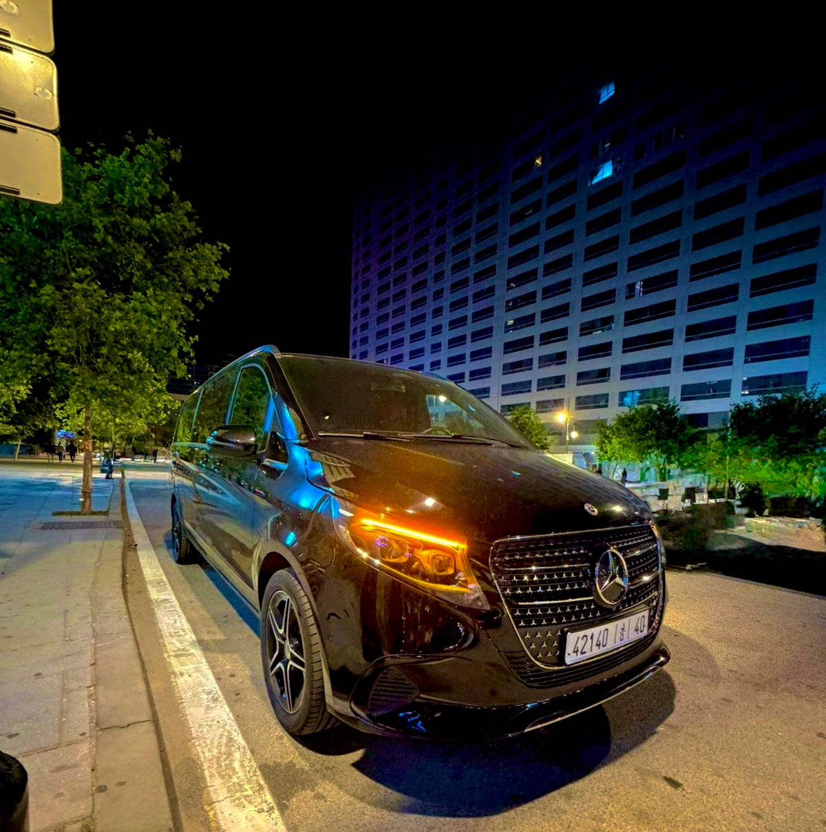 Mercedes-Benz V-Class corporate chauffeur Morocco