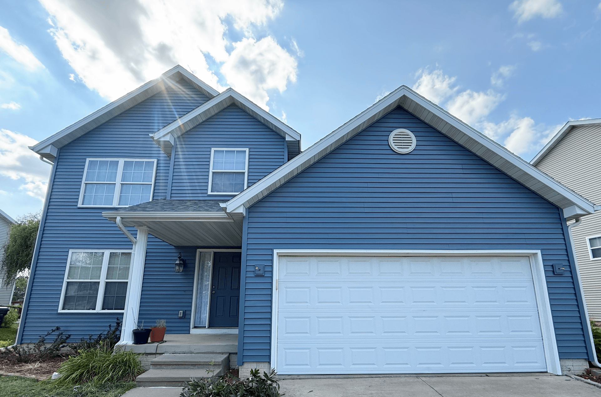 Vinyl Siding installation in Cedar Rapids, Iowa