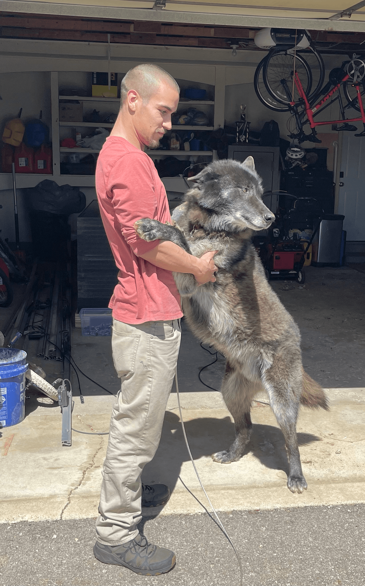 Matt working on a remodel