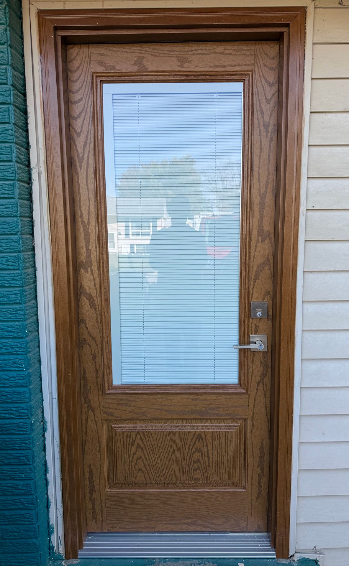 New door installed by Urban Edge in Cedar Rapids